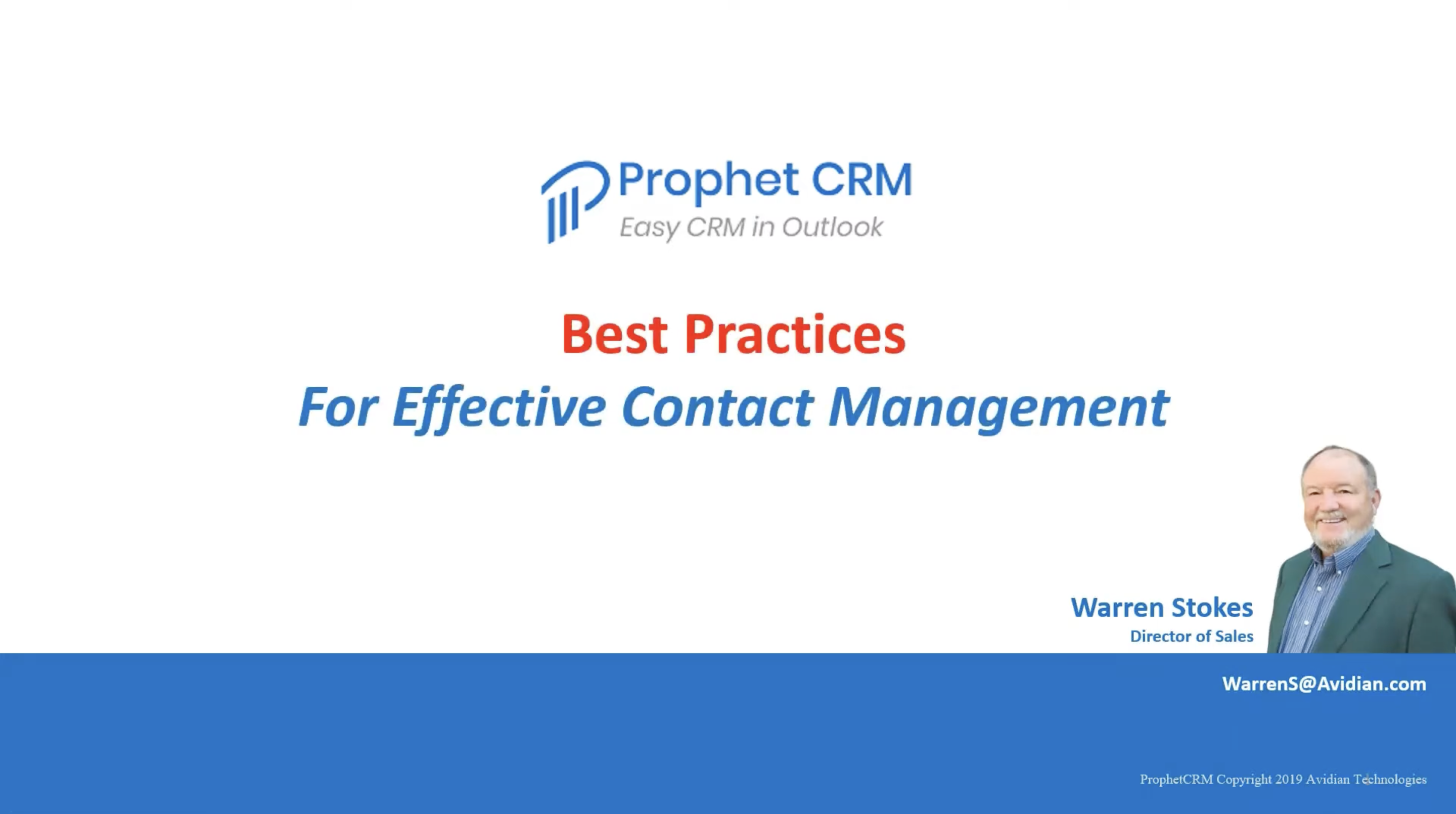 best practices for effective contact management
